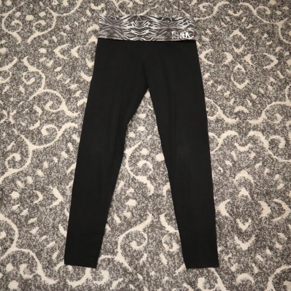PINK Victorias Secret Fold-Over Yoga Legging S - Picture 1 of 5